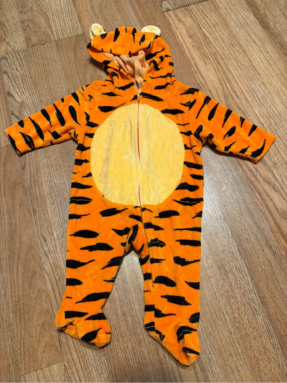 Baby tiger costume onesie